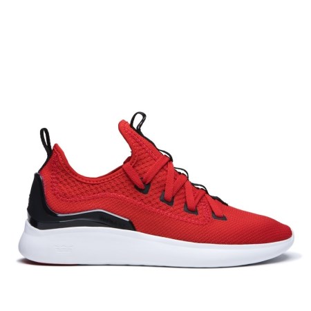 Supra Factor Mens Trainers Red UK 69LEX